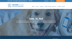 Desktop Screenshot of macungieanimalhospital.com